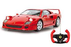 Žaislinis automobilis Jamara Ferrari F40 405167, 17.8 cm, 1:24