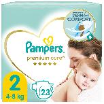 Sauskelnės Pampers Premium Care, 2 dydis, 4 - 8 kg, 23 vnt.