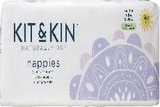 Sauskelnės Kit & Kin Nappies Naturally Dry, 4 dydis, 9 - 15 kg, 34 vnt.