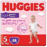 Sauskelnės-kelnaitės Huggies Girls Pants, 5 dydis, 12 - 17 kg, 48 vnt.