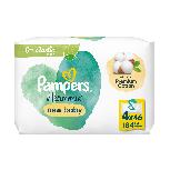 Pampers Harmonie New Baby Servetėlės Kūdikiams 4 Pakuotės, 184 Servetėlės