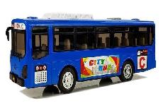 Autobusas Lean Toys Happy Learning City Bus LT5742, mėlyna