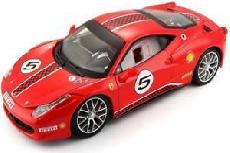 Žaislinis automobilis Bburago Ferrari 458 Challenge 275697, raudona