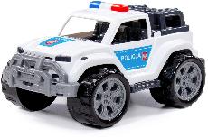 Žaislinis automobilis Wader-Polesie Legion Patrol Car Police 76502, balta