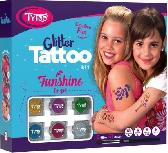 Rinkinys tatuiruotėms Dante Glitter Tattoo 01836