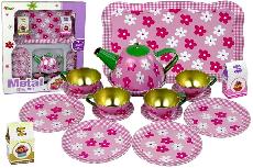 Žaislinis arbatos rinkinys Lean Toys Tea Set 10759, įvairių spalvų