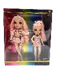 Lėlė MGA Rainbow High Core Doll & Jr. Bella Parker 2-pack