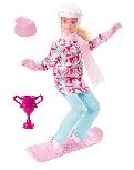 Lėlė Barbie Barbie Snowboarder HCN32, 29 cm