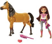 Lėlė Mattel Spirit Untamed Ride Together Lucky & Spirit GXF95, 18 cm