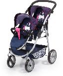 Lėlių vežimėlis Bayer Twin Pram 26554AA