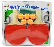 Stalo teniso komplektas Lean Toys Ping Pong, 8 vnt.