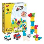 Kaladėlės People Blocks Go Go World PB328