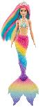 Lėlė Barbie Barbie Dreamtopia Rainbow Magic Mermaid GTF89, 30 cm