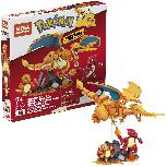 Konstruktorius Mega Construx Pokemon Evolution of Charmander, plastikas