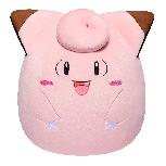 Pliušinis žaislas Squishmallows Pokemon Clefairy, šviesiai rožinė, 35 cm