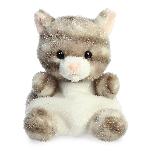 Pliušinis žaislas katė Palm Pals Tabby, rudas/baltas, 11 cm