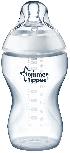 Kūdikių buteliukas Tommee Tippee Closer To Nature, 340 ml, 3 mėn., skaidri