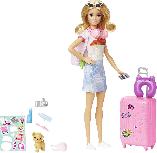 Lėlė Barbie Barbie Malibu Travel HJY18, 29 cm