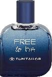 Tualetinis vanduo Tom Tailor Free to be for Him, 50 ml