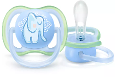 Čiulptukas Philips Avent Ultra Air Deco, 0 mėn., mėlyna/žalia