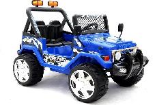 Vaikiškas elektromobilis Lean Toys Jeep Raptor S618, mėlyna