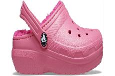 Šlepetės Crocs Classic Lined, rožinė, 27