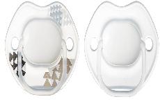 Čiulptukas Tommee Tippee Urban Style Orthodontic Soothers, 0 mėn.