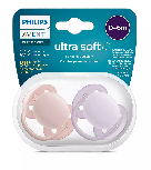 Čiulptukas Philips Avent Ultra Soft Neutral, 0 mėn., rožinė