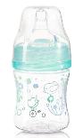 Kūdikių buteliukas BabyOno 402, 120 ml, 0 mėn., žalia