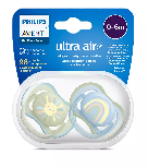 Čiulptukas Philips Avent Ultra Air, 0 mėn., mėlyna/žalia