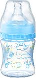 Kūdikių buteliukas BabyOno Wide Neck, 120 ml, 0 mėn., rožinė