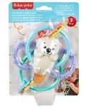 Kramtukai kūdikiams Fisher Price Otter, mėlynas/baltas