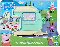 Figūrėlių rinkinys, su nameliu ant ratų Hasbro Peppa Pig Peppa's Caravan Playset