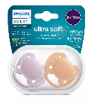 Čiulptukas Philips Avent Ultra Soft Neutral Ultra soft Neutral, nuo 6 mėnesių, violetinė