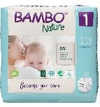 Sauskelnės Bambo Nature Classic, 1 dydis, 4 kg, 22 vnt.