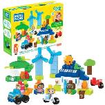 Konstruktorius Mattel Mega Bloks Build & Learn Eco House HCG36, plastikas