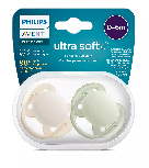 Čiulptukas Philips Avent Ultra Soft Neutral, 0 mėn., žalia