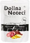 Šlapias šunų maistas Dolina Noteci Premium, antiena/daržovės, 0.1 kg