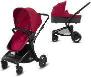 Universalus vežimėlis Cybex Leotie Pure 2in1 2018, raudonas