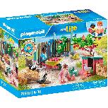 Konstruktorius Playmobil City Life Little Chicken Farm In The Tiny House Garden 71510, plastikas