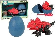 Konstruktorius Lean Toys Dinosaurs Triceratops With Egg, plastikas