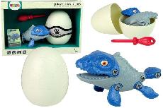 Konstruktorius Lean Toys Dinosaurs Mosasaur With Egg, plastikas