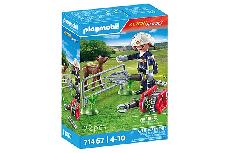 Konstruktorius Playmobil Action Heroes Firefighting Mission: Animal Rescue 71467, plastikas