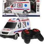 RC automobilis Mega Creative Friction Car Ambulance 24/48