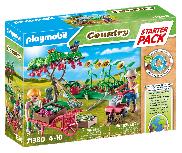 Konstruktorius Playmobil Starter Pack Vegetable Garden 71380, plastikas