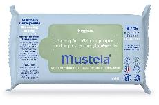 Drėgnos servetėlės Mustela Cleansing Wipes, 70 vnt.