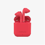 Belaidės ausinės DeFunc Earbuds True Go Slim In-Ear, Wireless, raudona