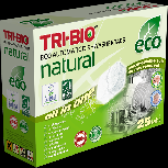 Indaplovių tabletės Tri-Bio Natural All in One, 25 vnt.