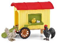 Rinkinys Schleich Farm World Mobile Chicken Coop 42572