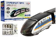 Konstruktorius Lean Toys DIY Solar Bullet Train LT1976, plastikas